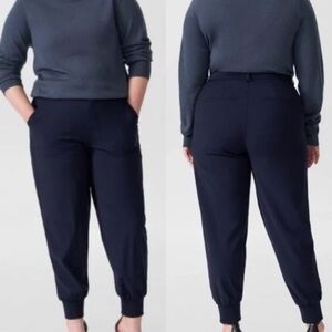 Universal Standard Navy Blue Joggers Size 38 7X NWT